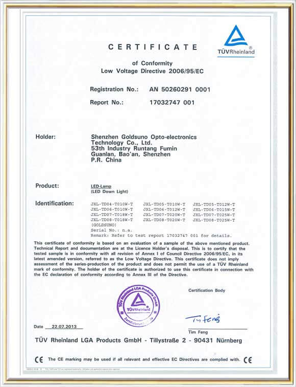 TUV EMC Testing