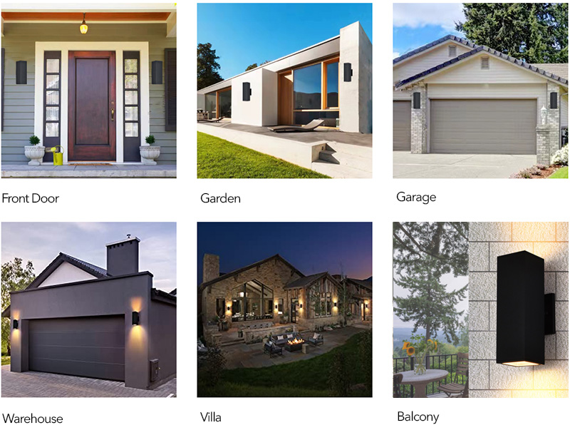 24w up and down wall light Applications