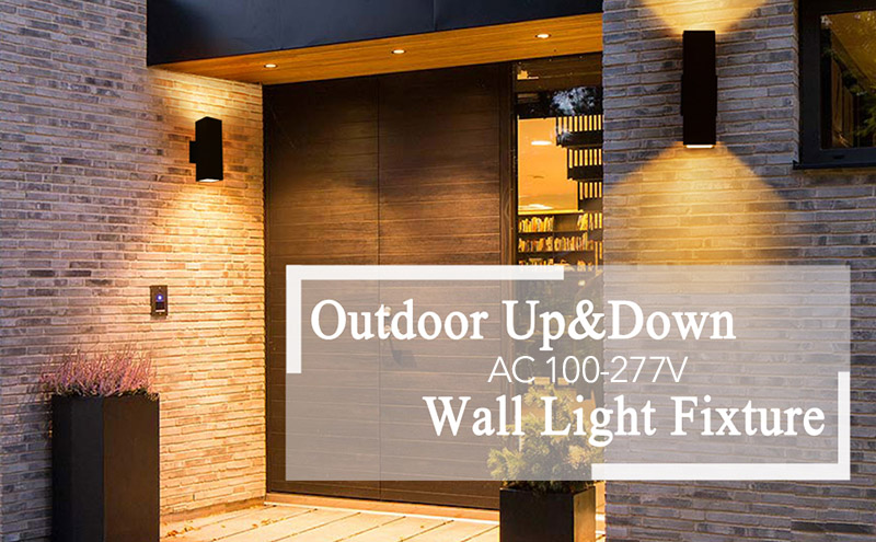 Outdoor Wall Light with Dusk to Dawn Sensor 30w
