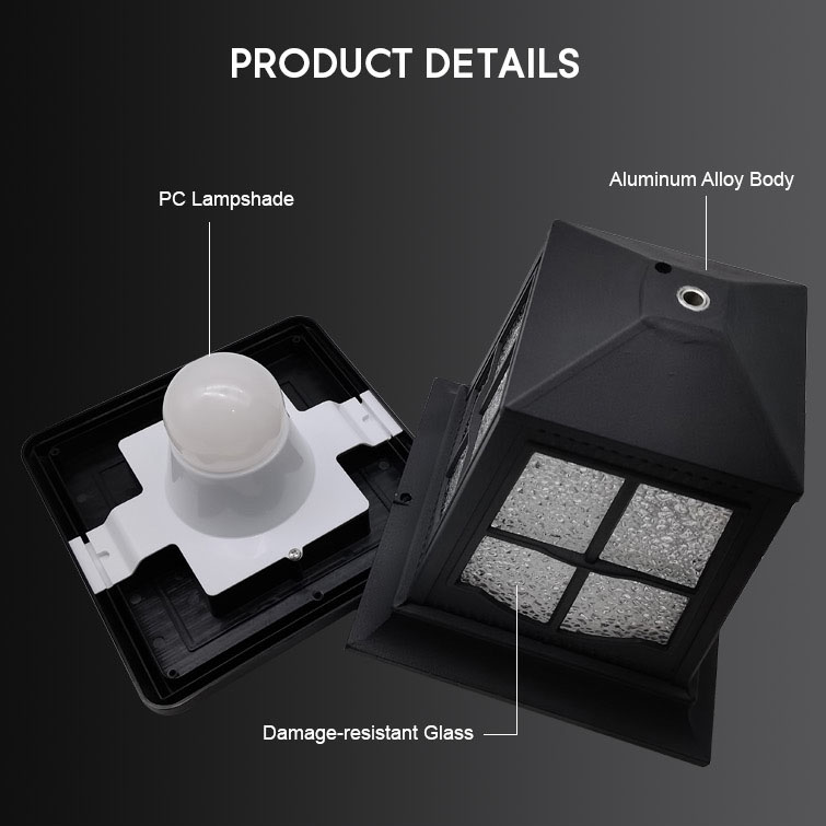 Product details of this solar wall light