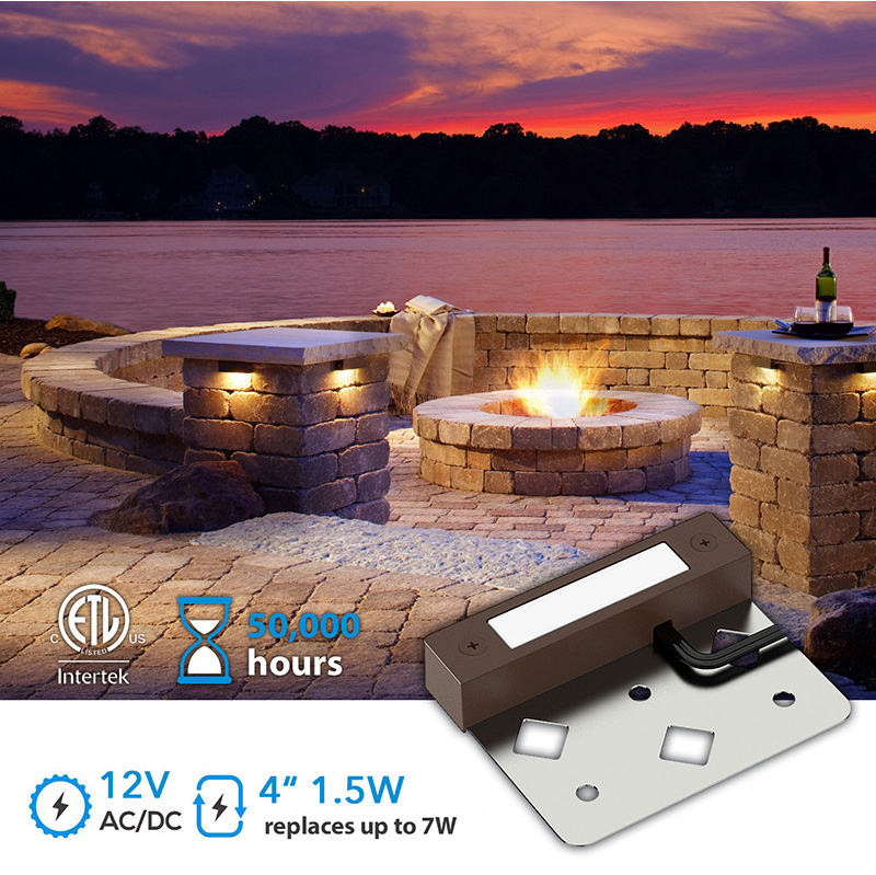 hardscape light 4 inch 1.5w 110lm