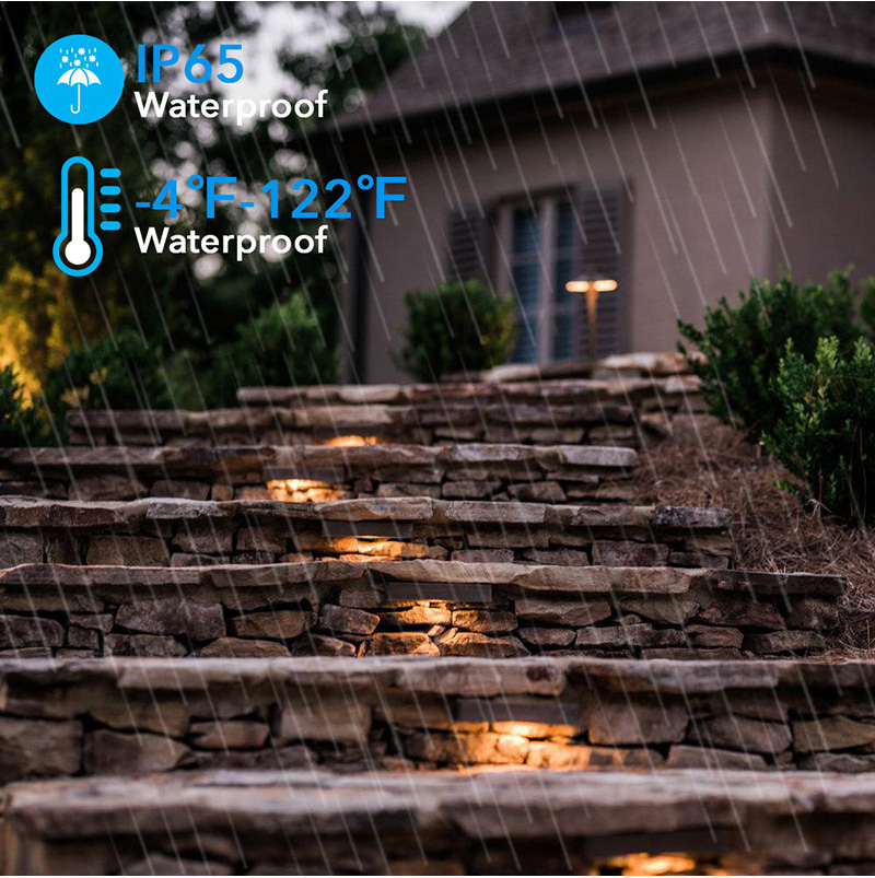 4 inch hardscape light with ip65 waterproof design