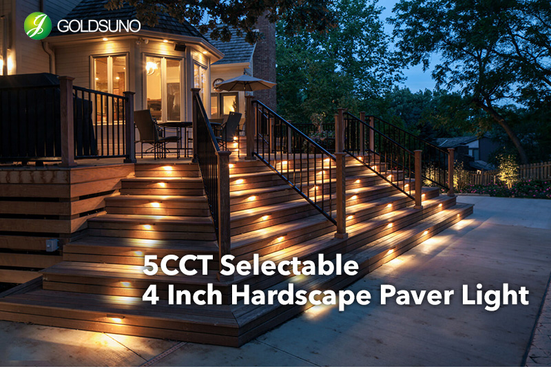 4 Inch 1.5W 5CCT Selectable Hardscape Lights