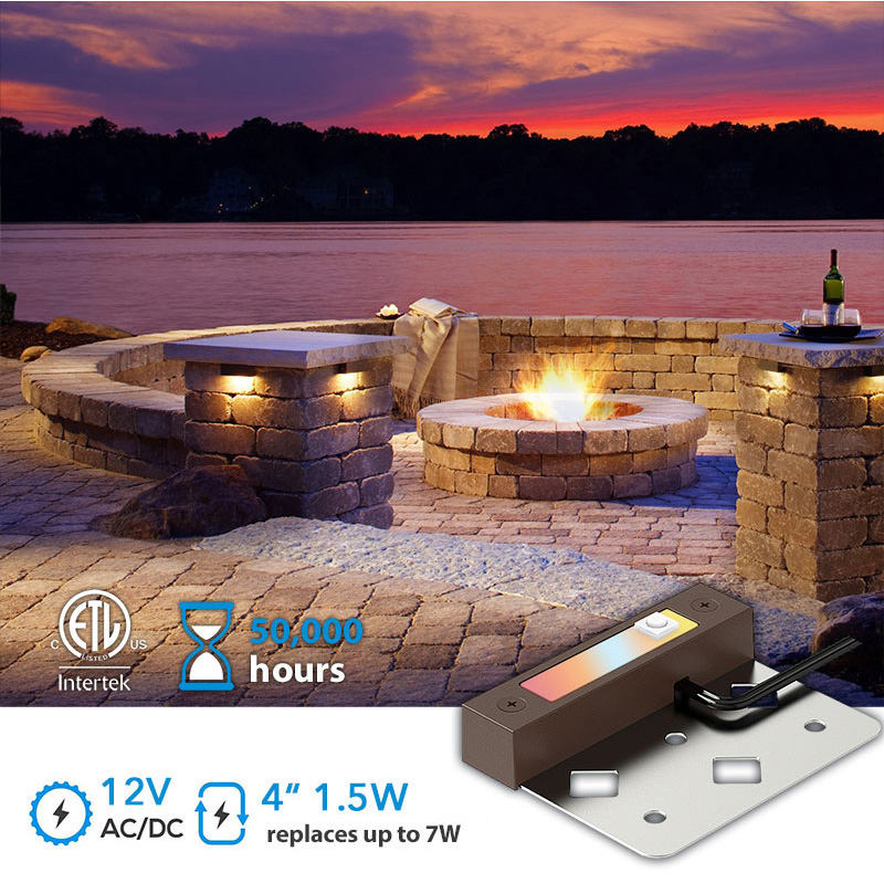 Hardscape Paver Light 4 inch 1.5w 135lm