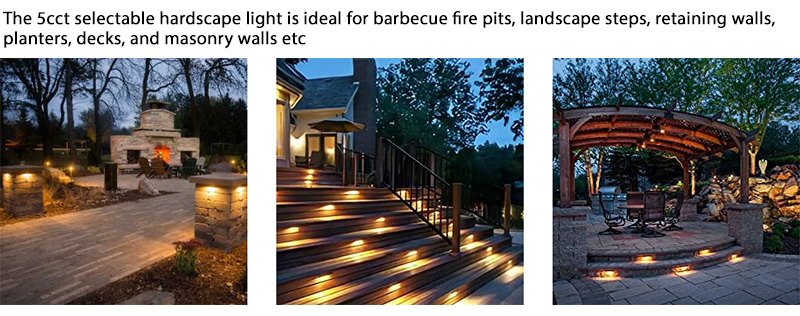4 inch Hardscape Light applications