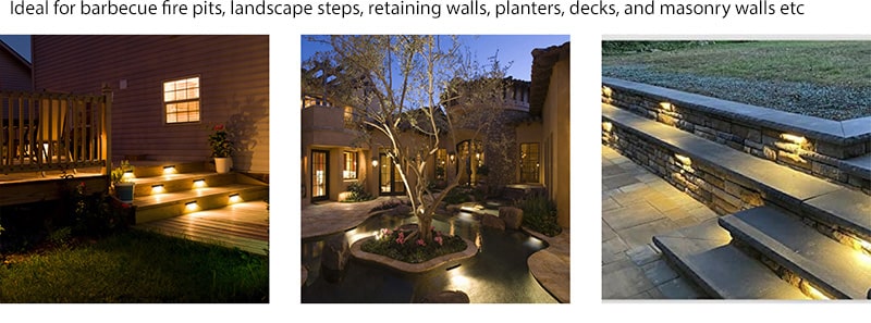 GBW hardscape light has a wide variety of outdoor applications