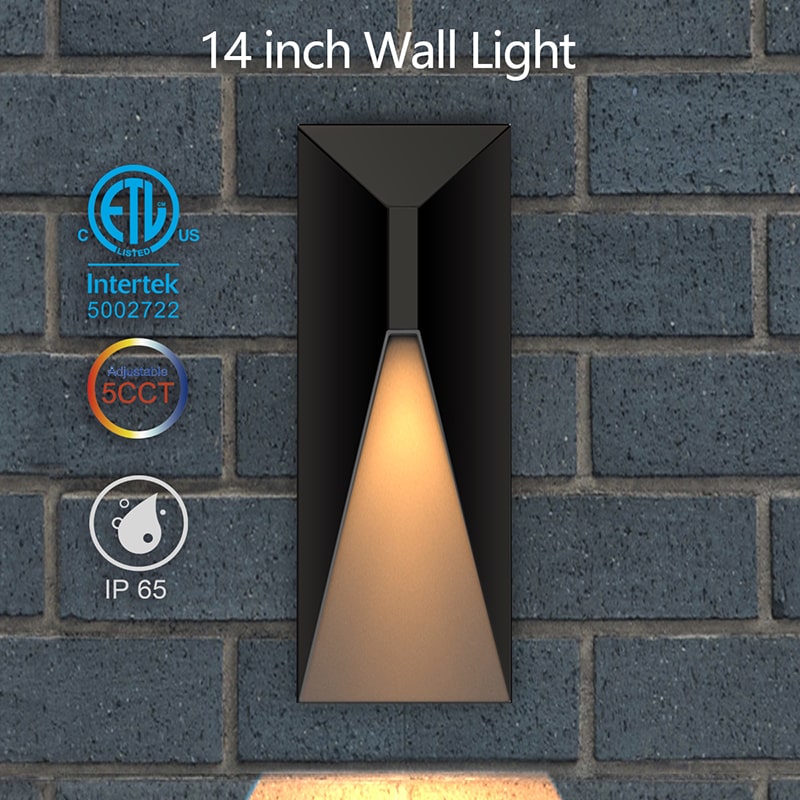 14 inch down wall light prodcut show