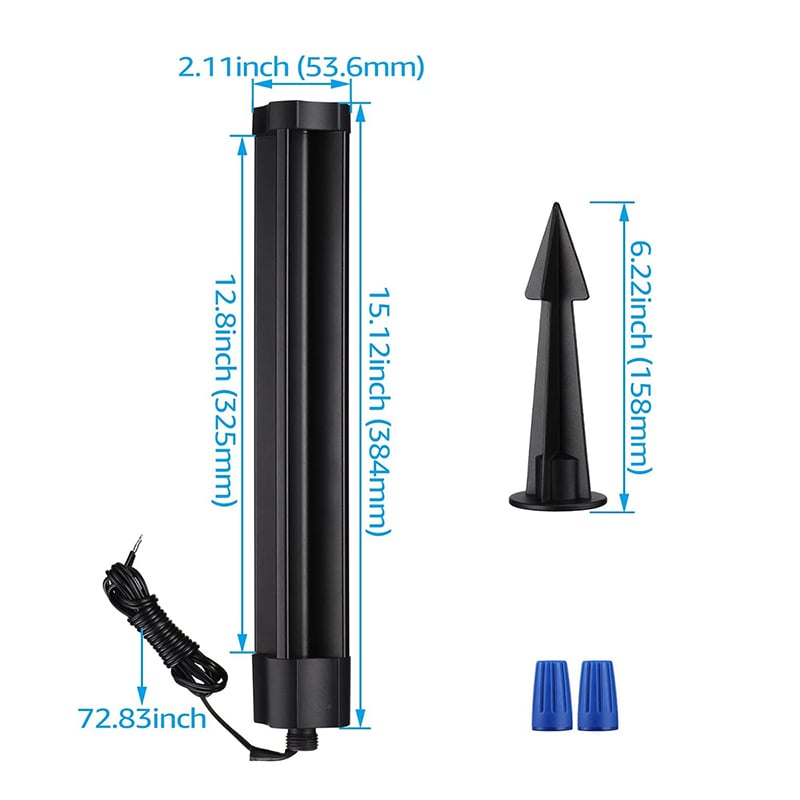 4W LED Pathway Light Product Size