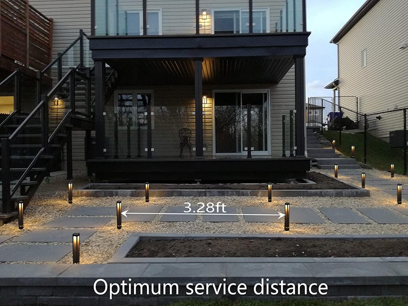 Optimum service distance