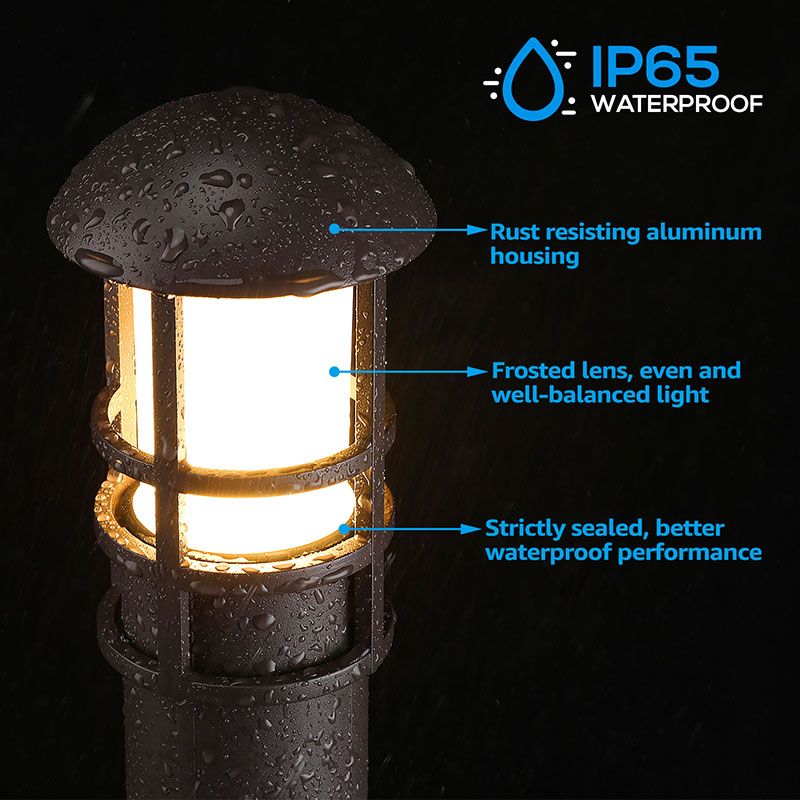 LED Pathway Bollard Light 3W Product Features