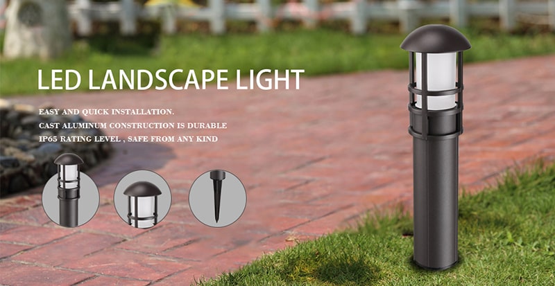 LED Pathway Bollard Light 3W Product Features