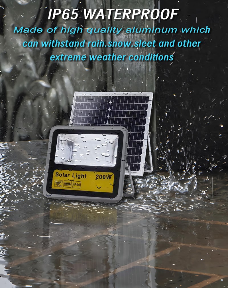 IP65 waterproof design