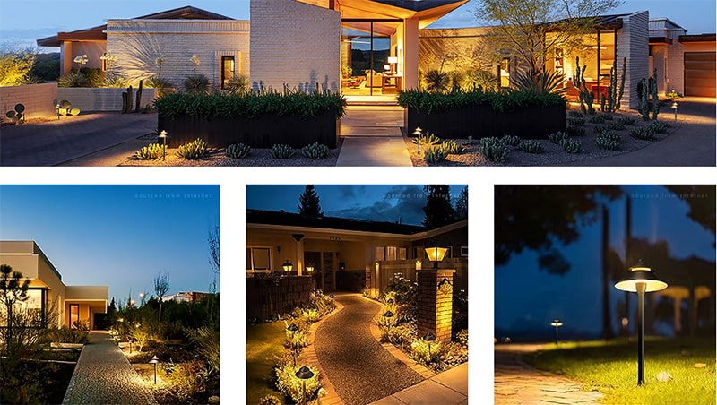 applicationss of 3w Umbrella landscape light