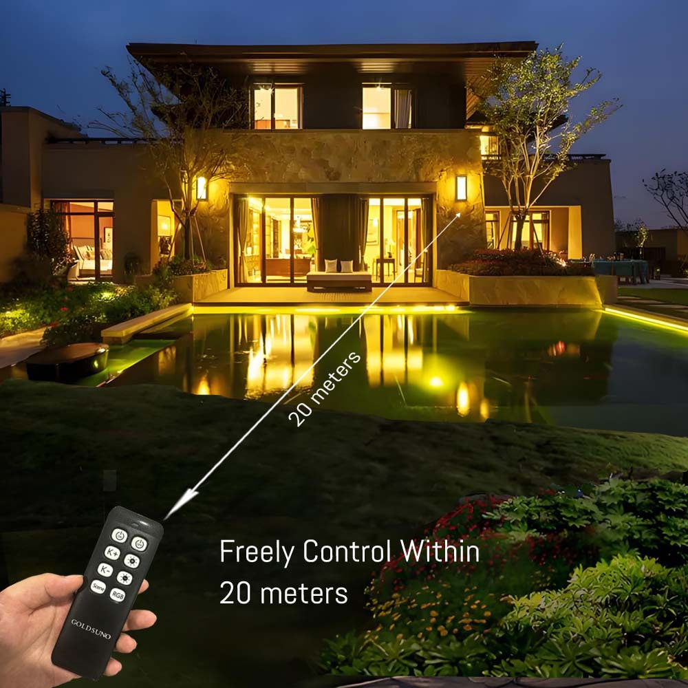 freely control with 20 meters
