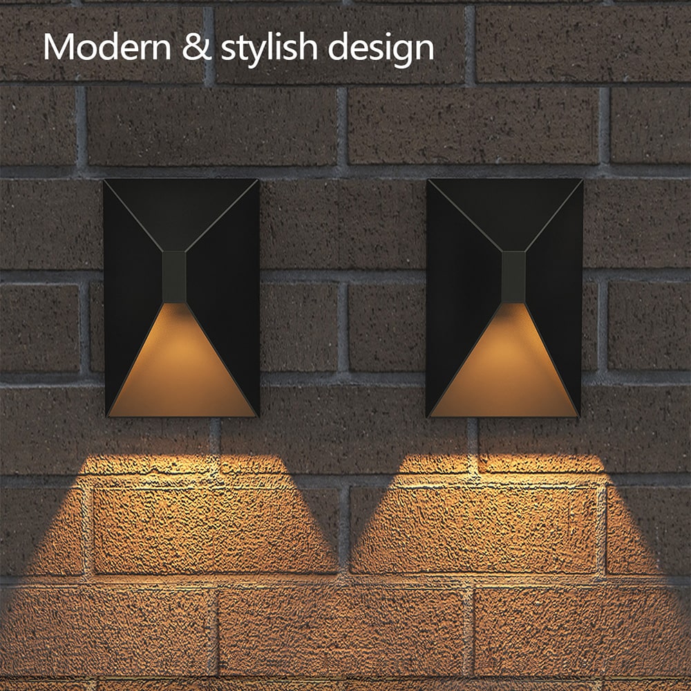 8 inch 12w 5cct led wall light