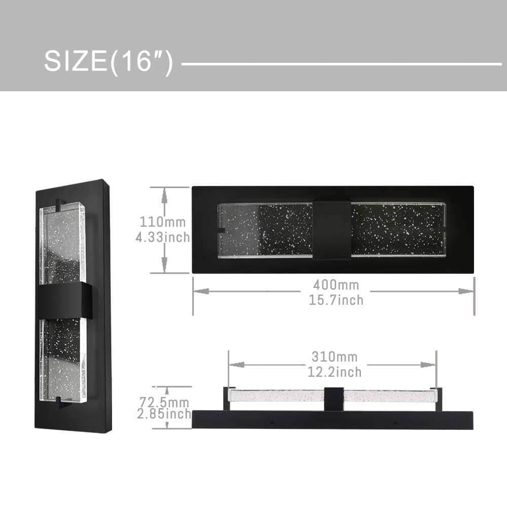 product sizes