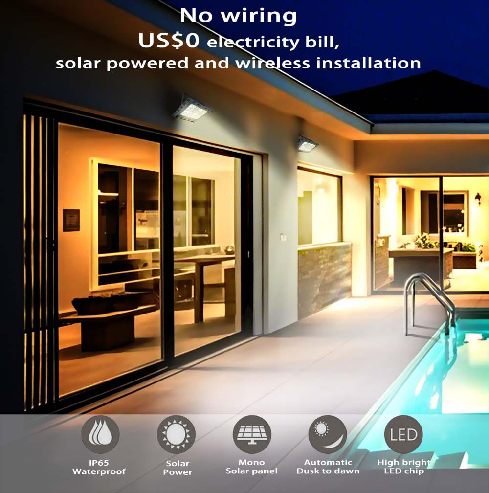 solar power with wireless installation