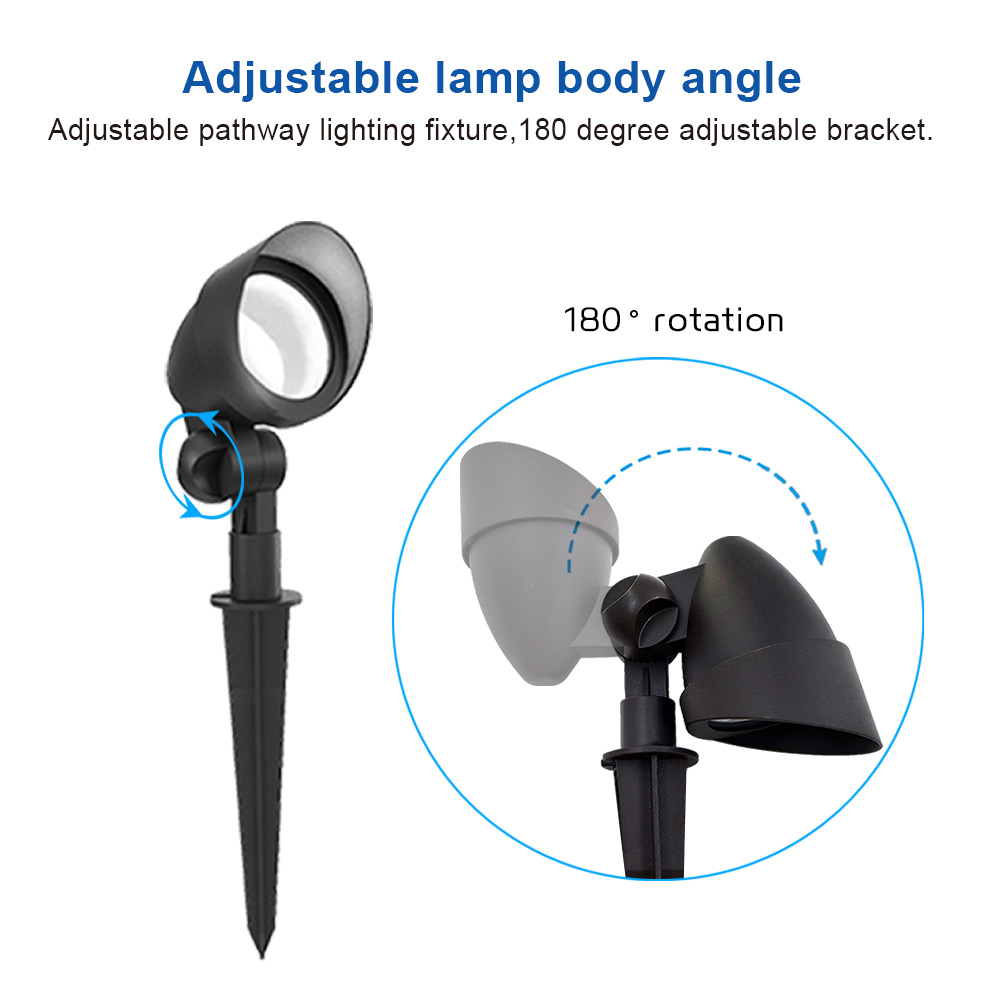 adjustable lamp body angle