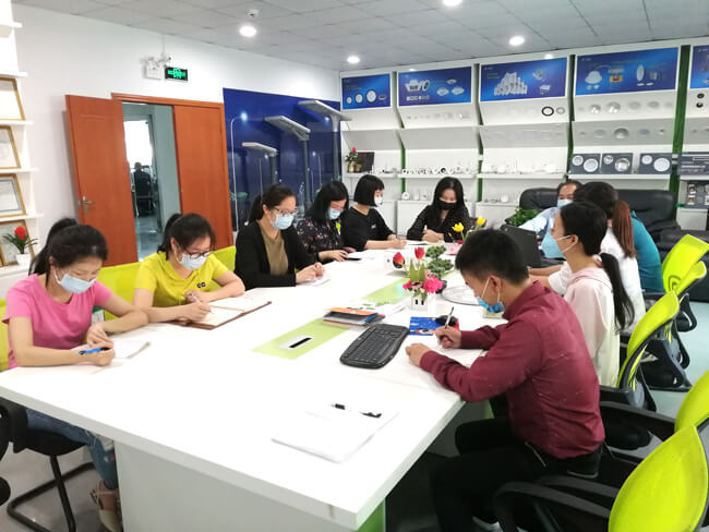 Goldsuno held its first solar lighting technical training of 2020