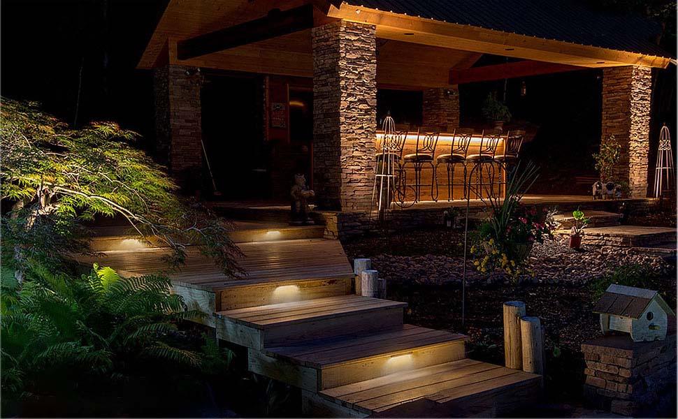 7 Inch LED Hardscape Lights Features