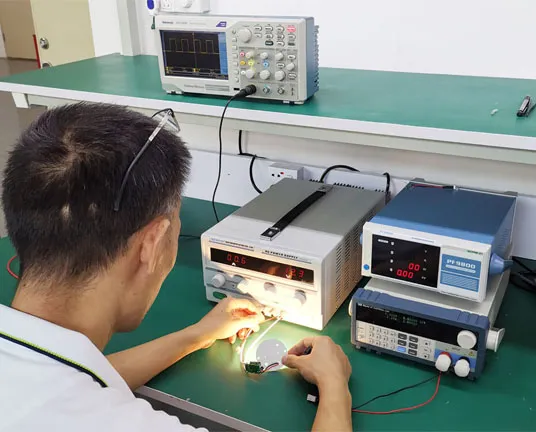 lighting test center