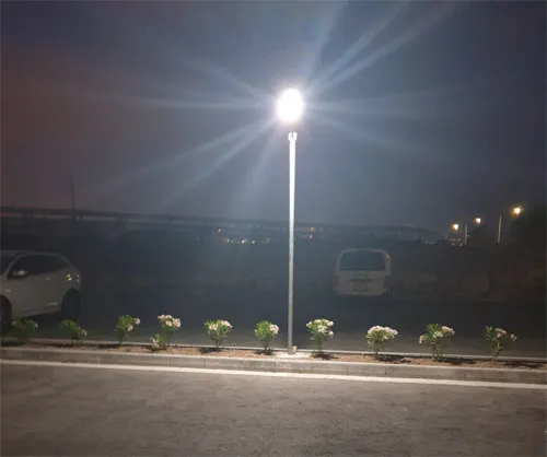 Goldsuno Innovative 20W Solar Street Light Sucessfully Installed in Cyprus