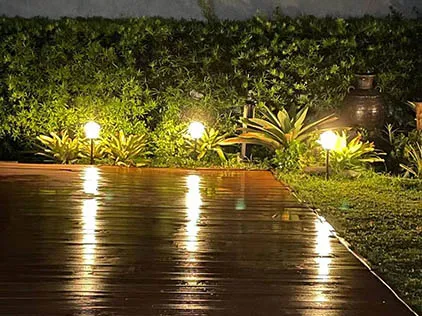 Solar Garden Lights Project in Philippines