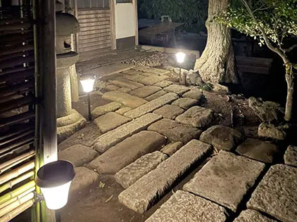 Solar Landscape Light Project In Japan
