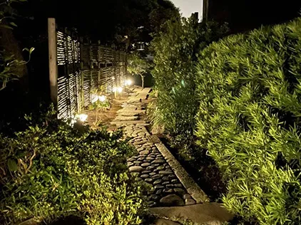 Solar Garden Lights Project in Oman