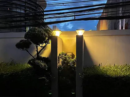 Solar Pillar Light Project In Philippines