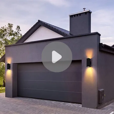 Outdoor Wall Light with Dusk to Dawn Sensor - Up Down Wall Lights 30W