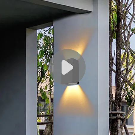 Outside Wall Lights - 6 Inch 10W 3-CCT Tunable