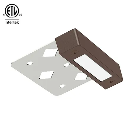 4 Inch 1.5W Hardscape Lights, 12V AC/DC Low Voltage Ip65 Waterproof Aluminum Retaining Wall Light LED Hardscape Paver Lights