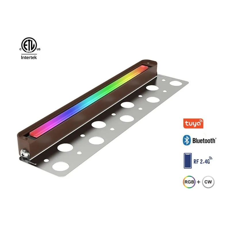 12 Inch 5W RGBW LED Step Lights