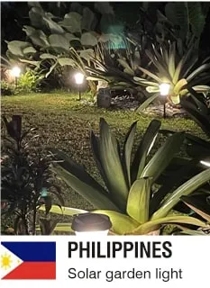 Solar Garden Lights Project in Philippines