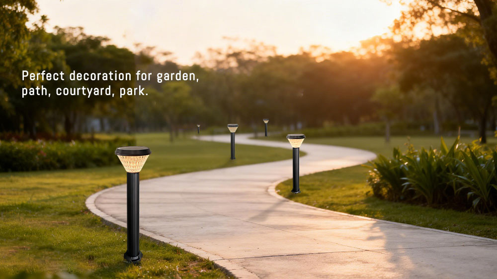 applications of these solar post lights