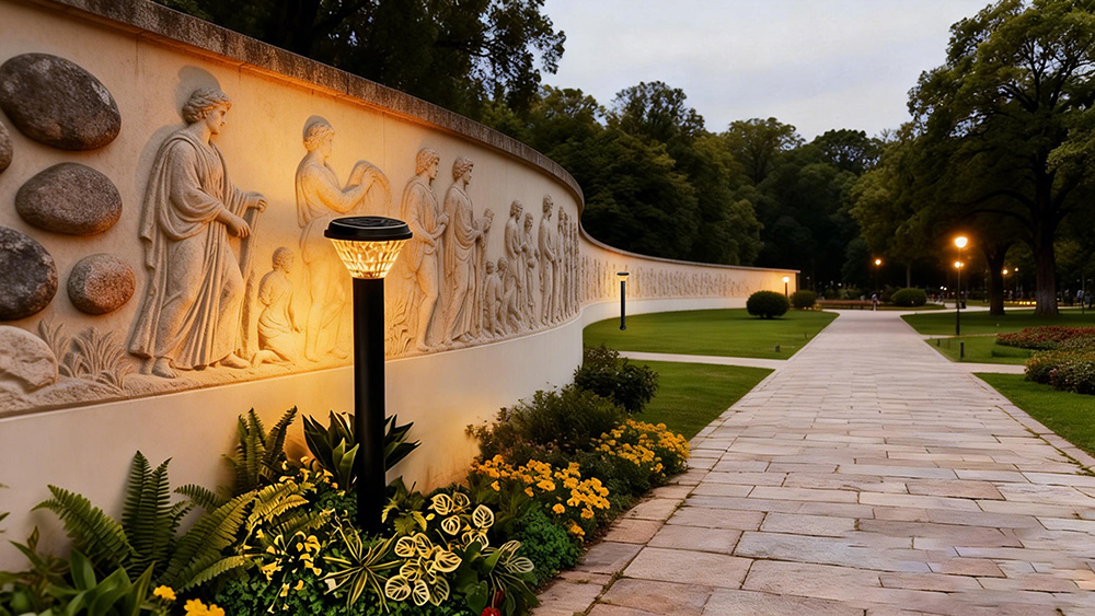 applications of these solar post lamps