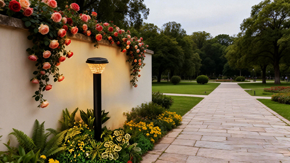 applications of these solar post lamps