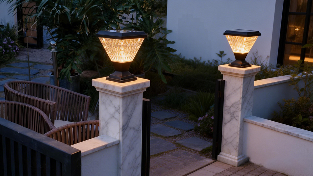 applications of these solar post lamps