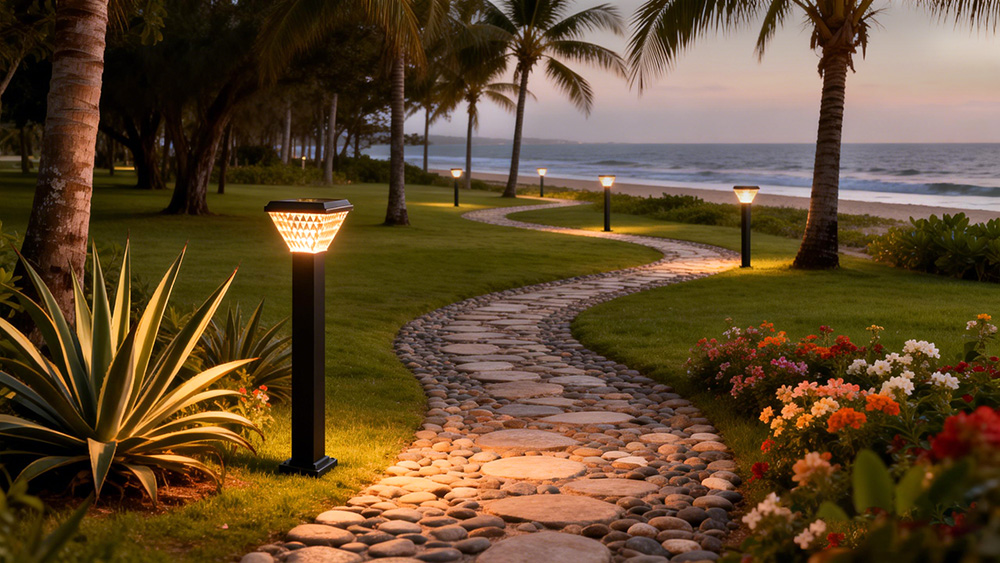 applications of these solar post lamps