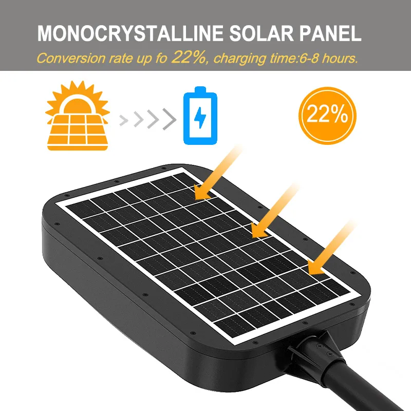 200w solar street lights